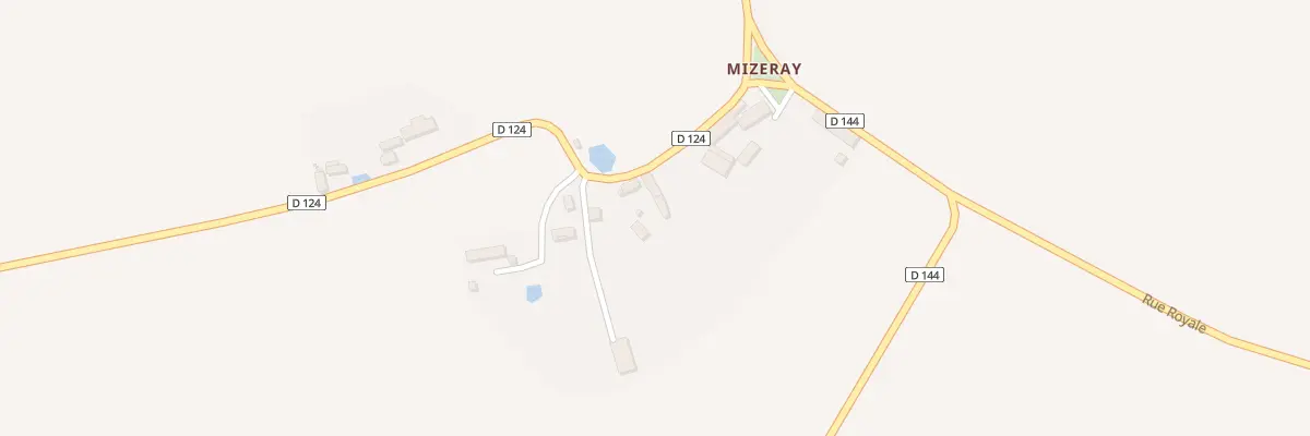 Plan du 40 Mizeray à Épeautrolles