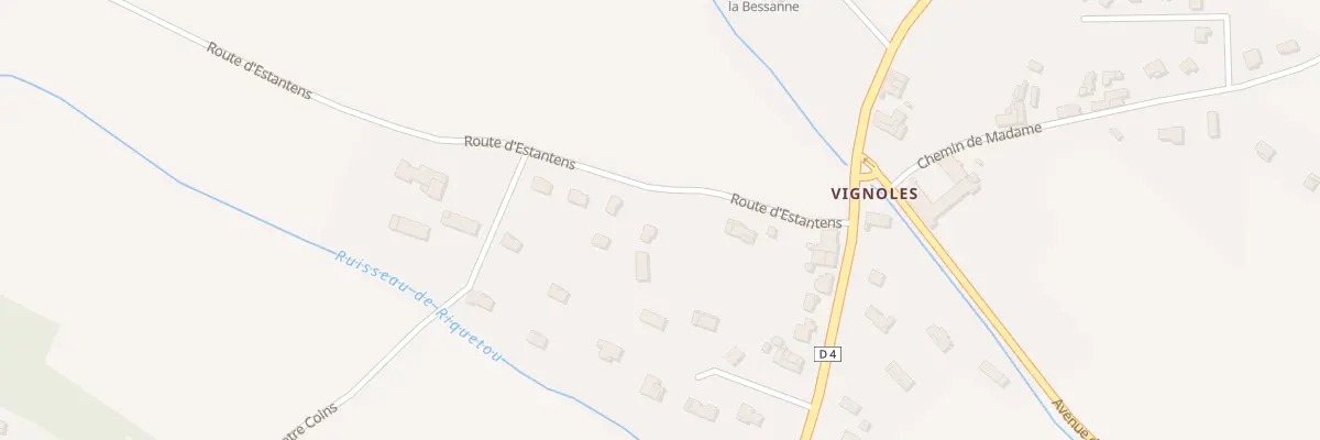 Plan du 47 Les Quatre Coins à Beaumont-sur-Lèze