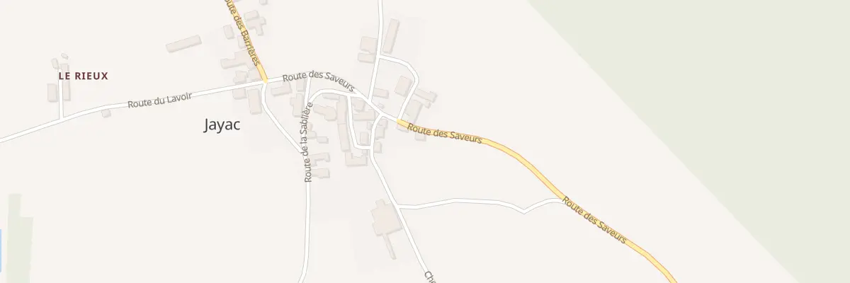 Plan du 56 Le Bourg à Jayac