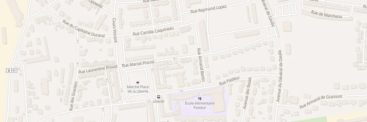 Plan du 9 Rue Marcel Proust à Châteaudun