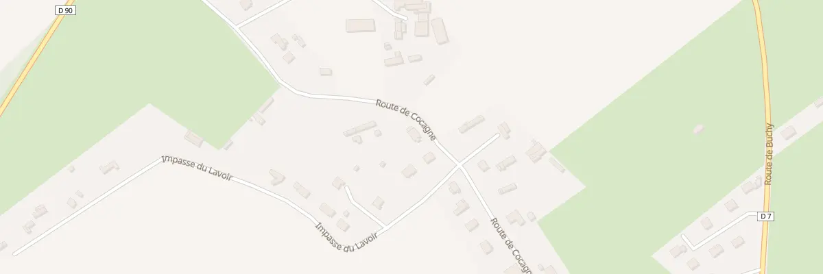 Plan du 5160 Cocagne à Sainte-Croix-sur-Buchy