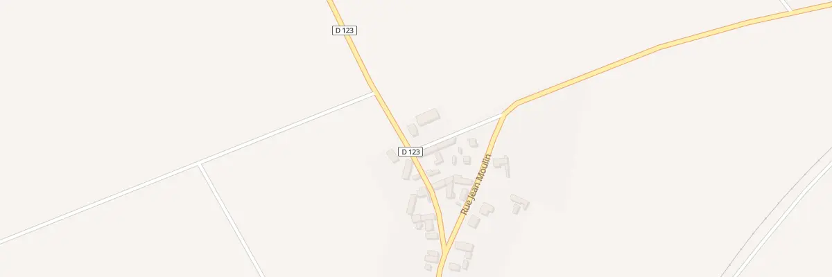 Plan du 1 Rue de la Goudière à Chauffours