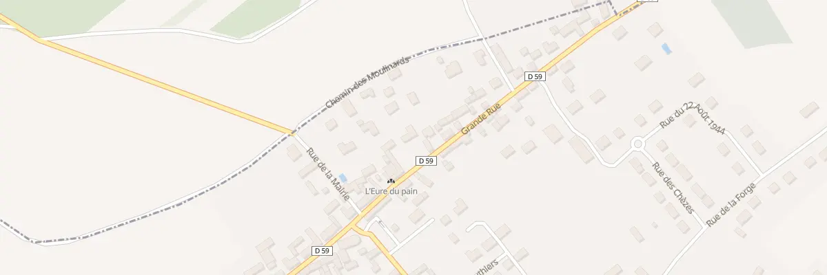 Plan du 30 Gr Grande Rue à Bois-le-Roi