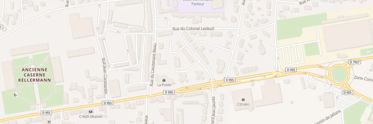 Plan du 66 Bd Kellermann à Châteaudun