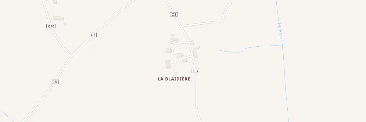 Plan du 5148 La Blaidiere à Villegouin