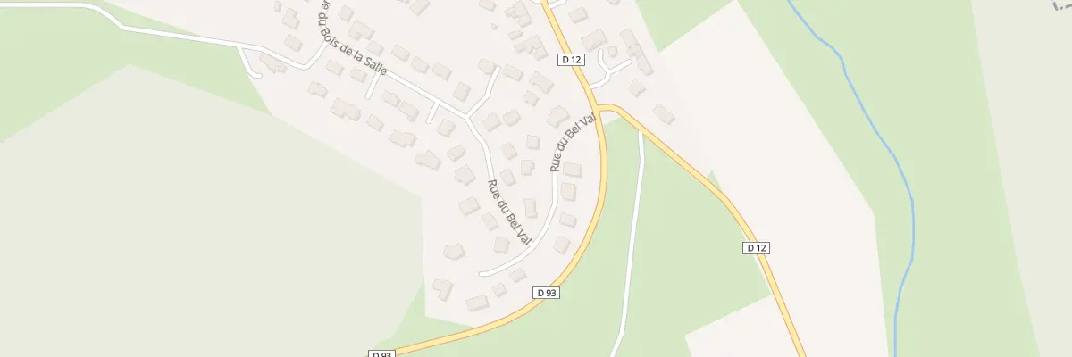 Plan du 6 Res Le Bel Val à Ry