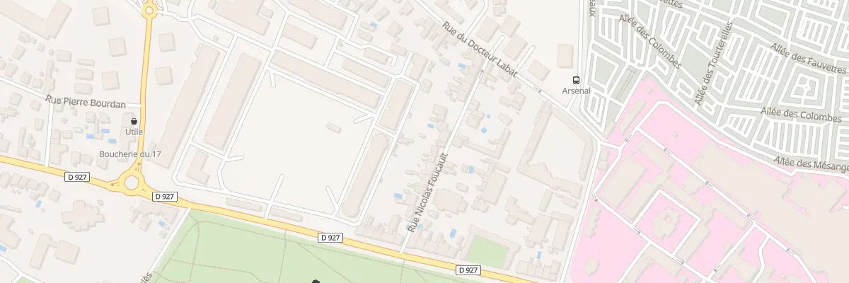 Plan du 19 Rue Foucault à Montauban
