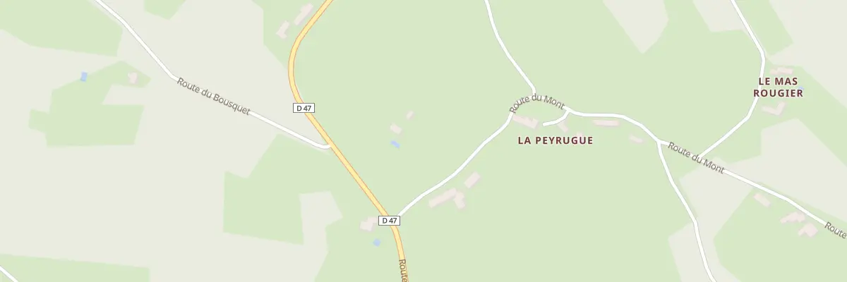 Plan du 93 Rte du Mont à Simeyrols