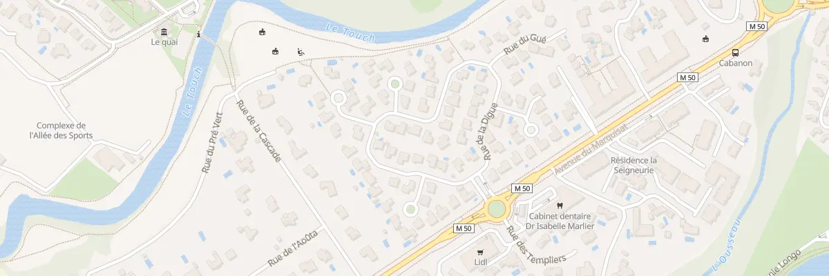 Plan du 29 Rue de la Digue à Tournefeuille