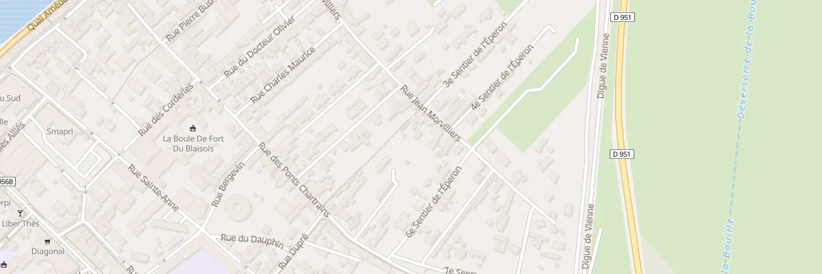 Plan du 43 Rue Jean de Morvilliers à Blois