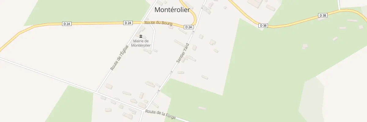 Plan du 4 Sente Yard à Montérolier
