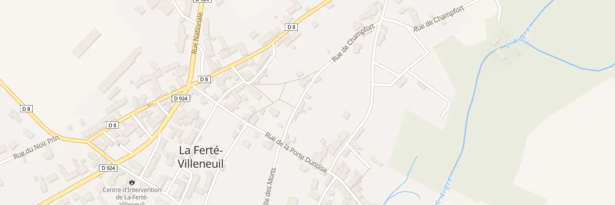 Plan du 6 Rue de Champ Fort à Cloyes-les-Trois-Rivières