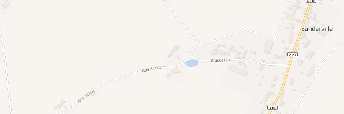 Plan du 24 La Grande Rue à Sandarville