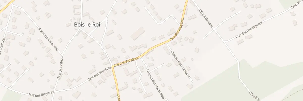 Plan du 15 Rue des Bruyeres à Bois-le-Roi