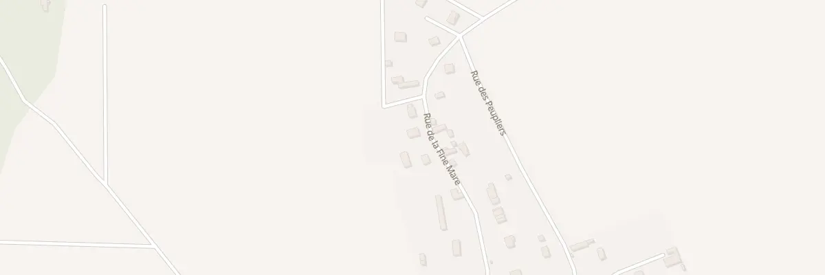 Plan du 15Q Rue de Fine Mare à La Roquette