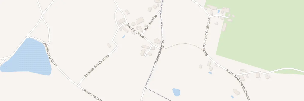 Plan du 9 Imp des Noyers à Concèze