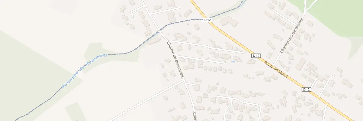 Plan du 95 Che de Beaumont à Eaunes