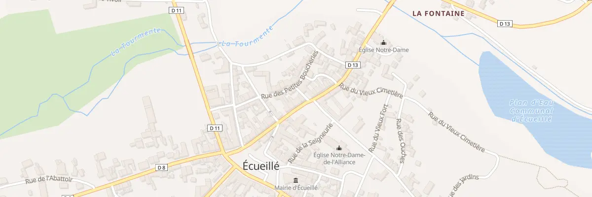 Plan du 24 Rue de la Vieille Eglise à Écueillé