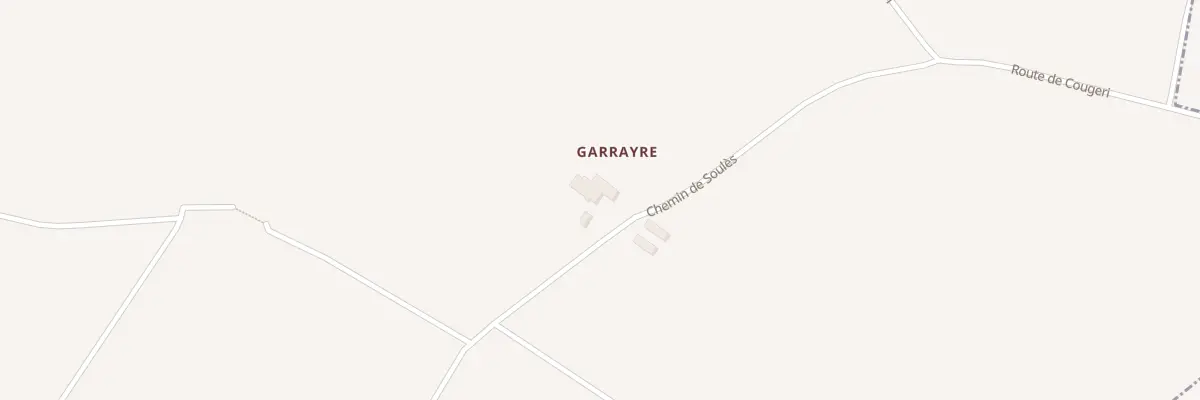 Plan du 37 Garrayre à Montaut