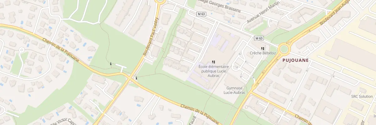 Plan du 3 All Georges Brassens à Colomiers