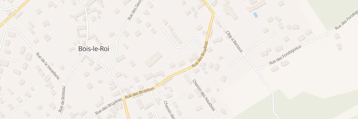 Plan du 12B Rue des Bruyeres à Bois-le-Roi