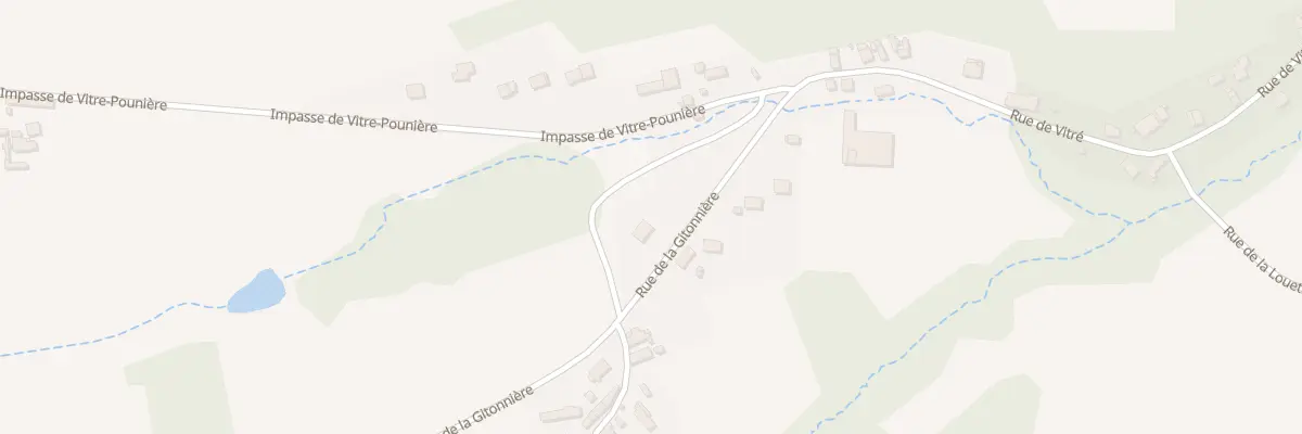 Plan du 153 Rue de la Gitonniere à Saint-Aignan