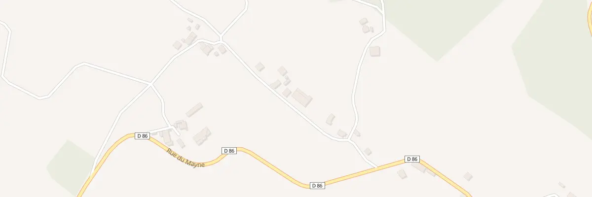 Plan du 5080 La Pallepourchie à Chabrignac