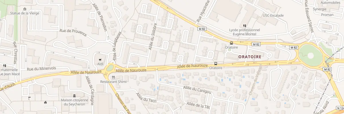 Plan du 3 Pl du Tarn à Colomiers