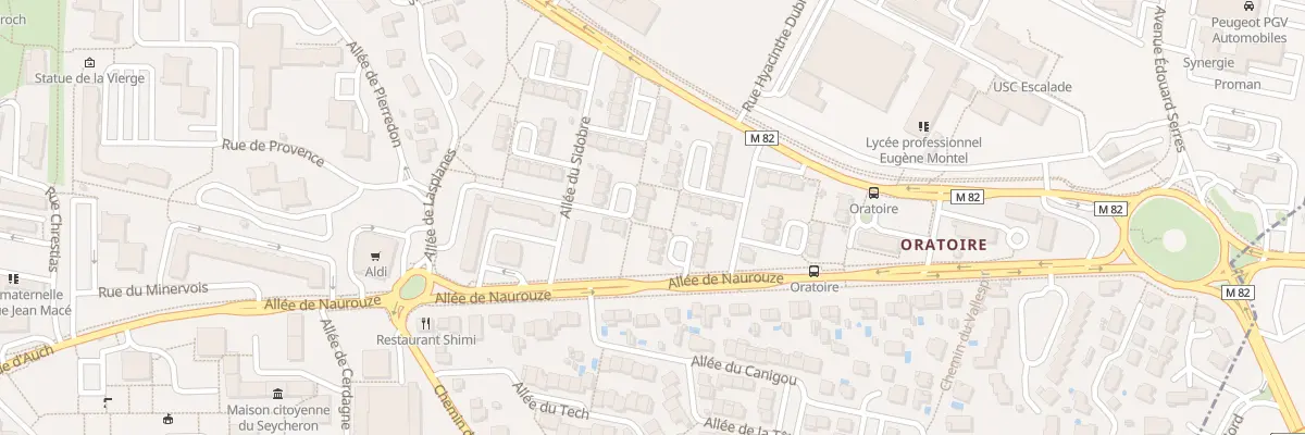Plan du 39 All du Sidobre à Colomiers