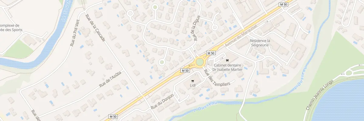 Plan du 56 Rue de la Digue à Tournefeuille