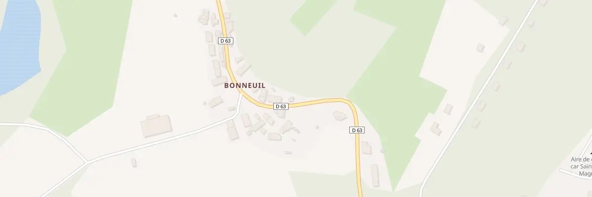 Plan du 31 Bonneuil à Saint-Amand-Magnazeix