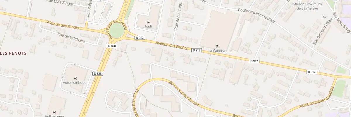 Plan du 45 Av des Fenots à Dreux