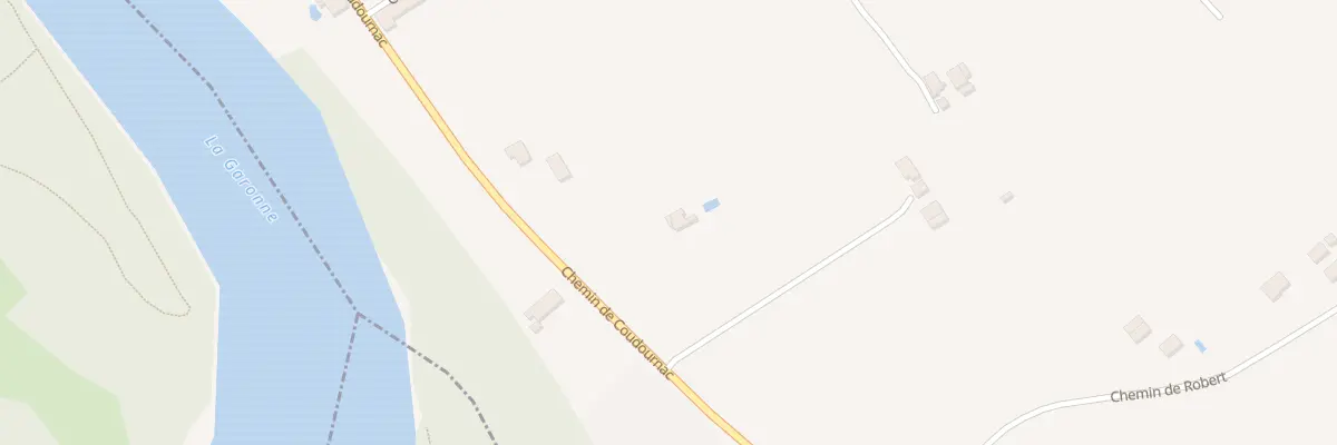 Plan du 1 Che de Coudournac à Saint-Jory