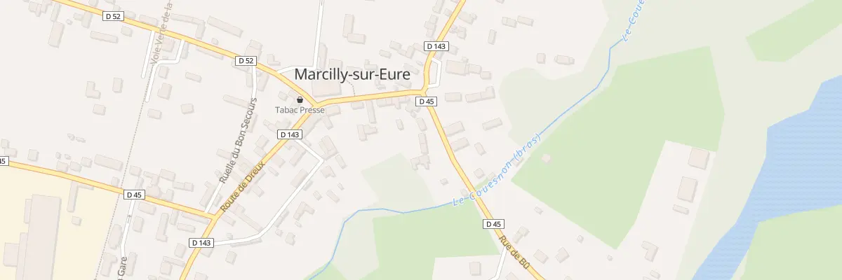 Plan du 4 Rue de Bu à Marcilly-sur-Eure