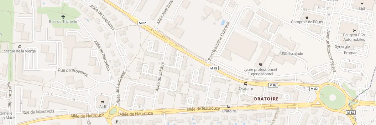 Plan du 13 All du Sidobre à Colomiers