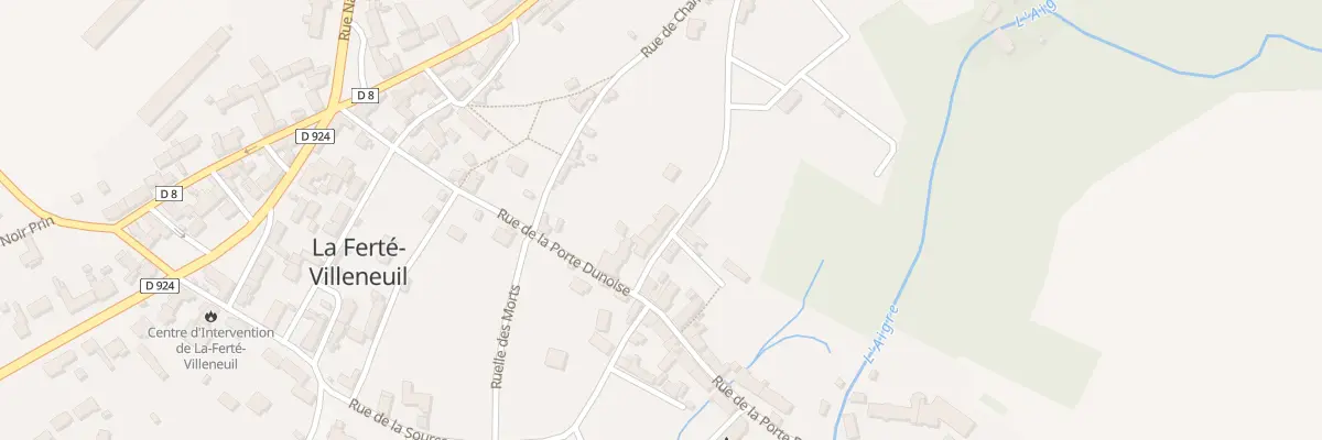 Plan du 5 Rue Chartraine A la Ferte à Cloyes-les-Trois-Rivières
