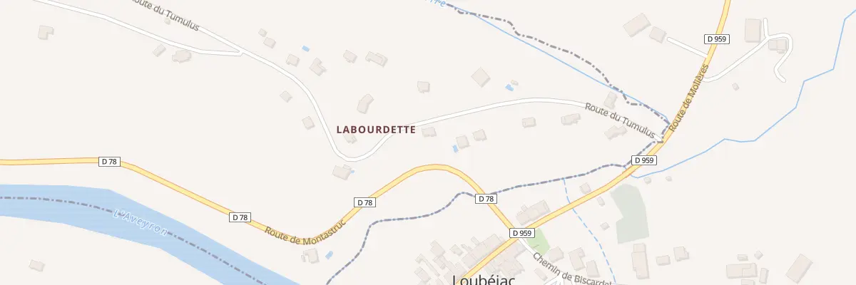 Plan du 2396 Rte du Tumulus à Piquecos