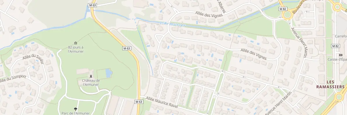 Plan du 24 All Mady de la Giraudière à Colomiers