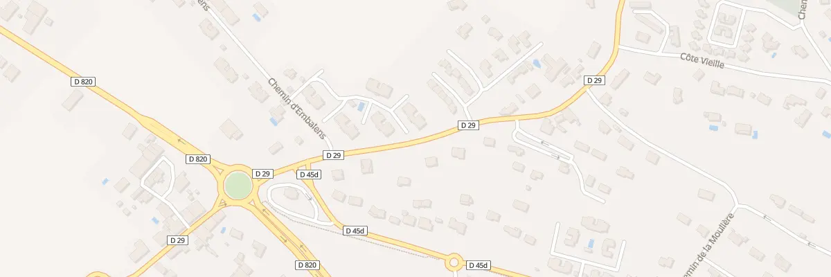 Plan du 81 Che d’Embalens à Castelnau-d’Estrétefonds