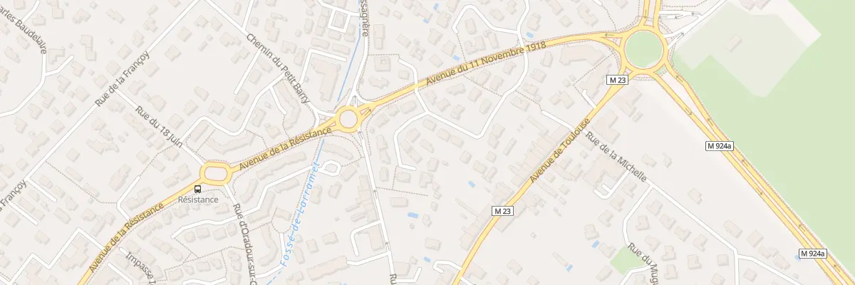 Plan du 27 Rue de Verdun à Cugnaux