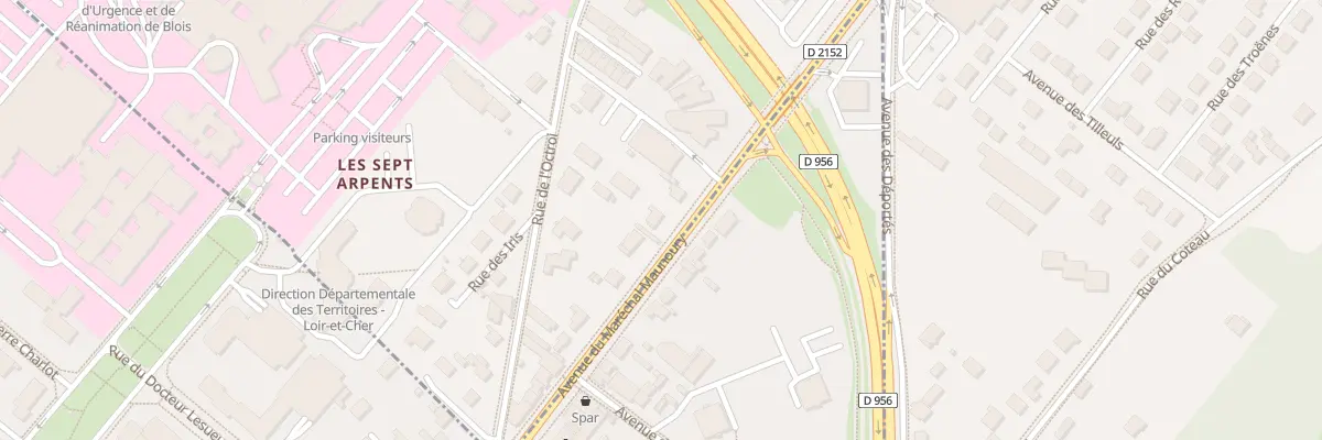 Plan du 142 Av Maunoury à La Chaussée-Saint-Victor