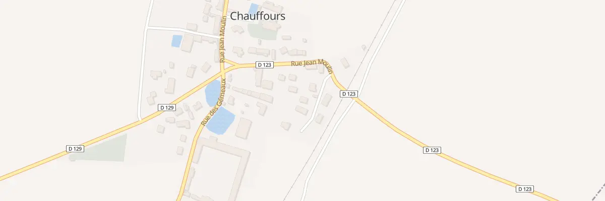 Plan du 4 Imp du Chalet à Chauffours