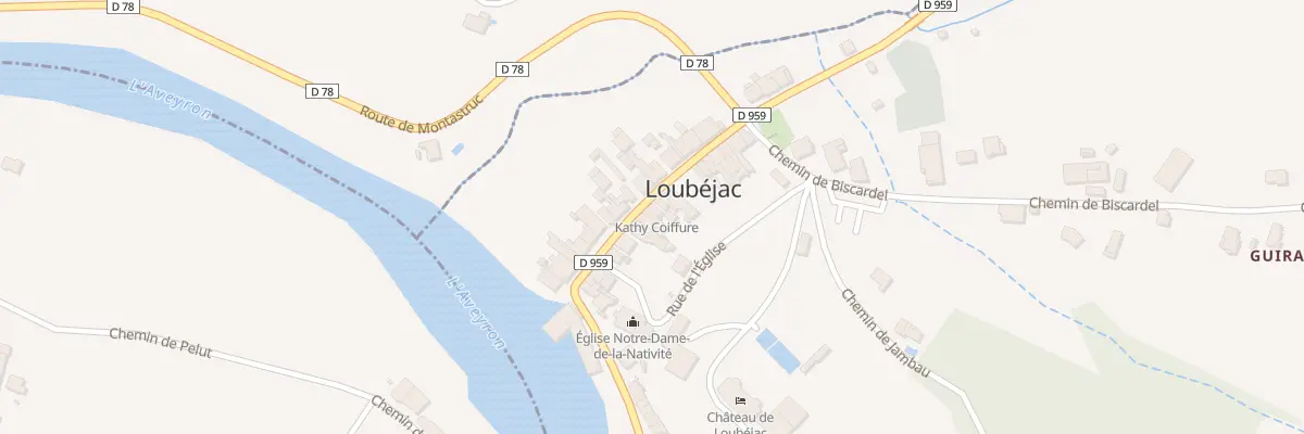 Plan du 109 Rte de Montauban à L’Honor-de-Cos