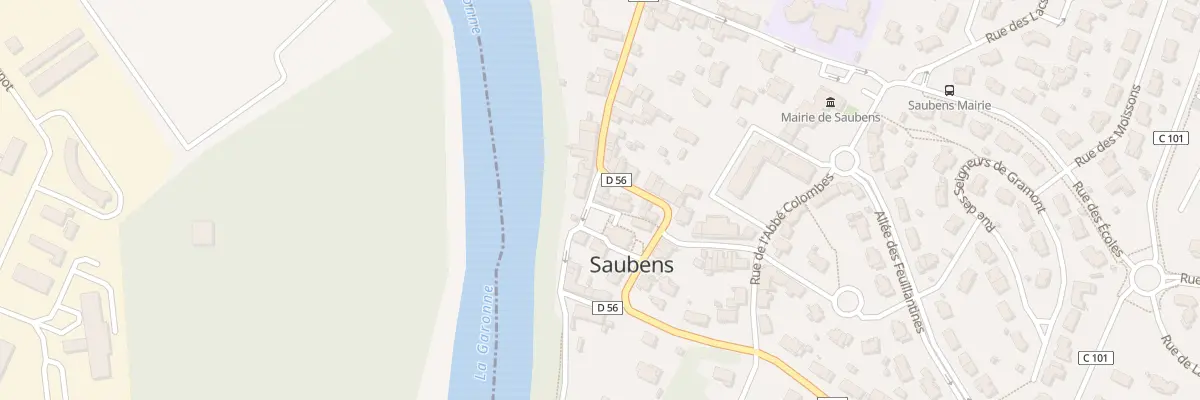 Plan du 5 Pl de l’Eglise à Saubens