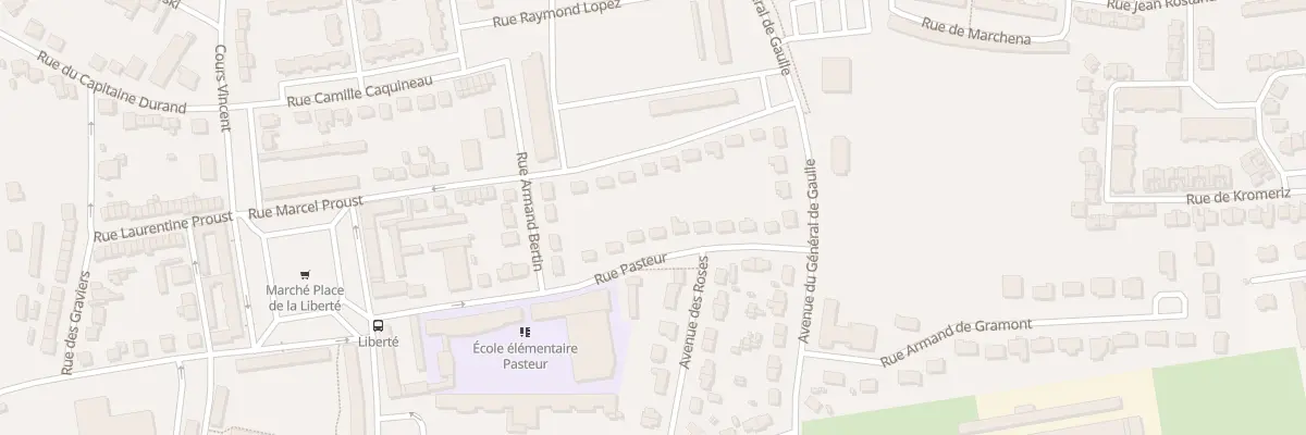 Plan du 26 Rue Pasteur à Châteaudun