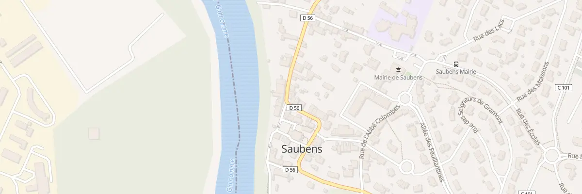 Plan du 23B Rue Principale à Saubens