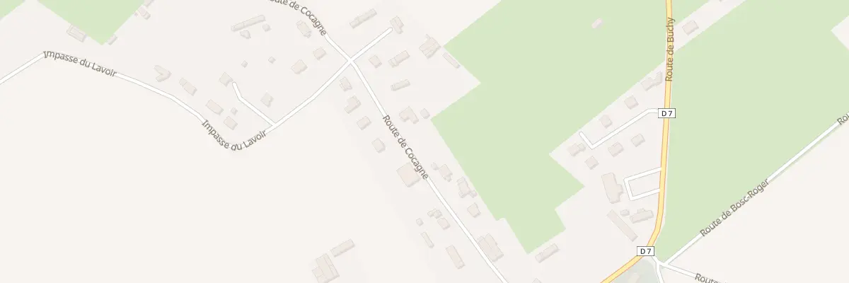 Plan du 150 Rue de Cocagne à Sainte-Croix-sur-Buchy