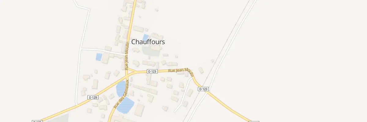 Plan du 35 Rue Jean Moulin à Chauffours