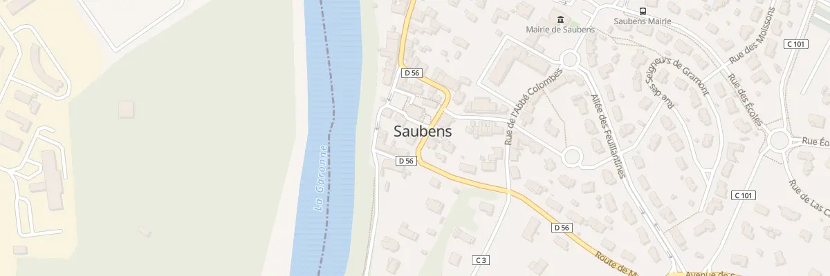 Plan du 54 Rue Principale à Saubens