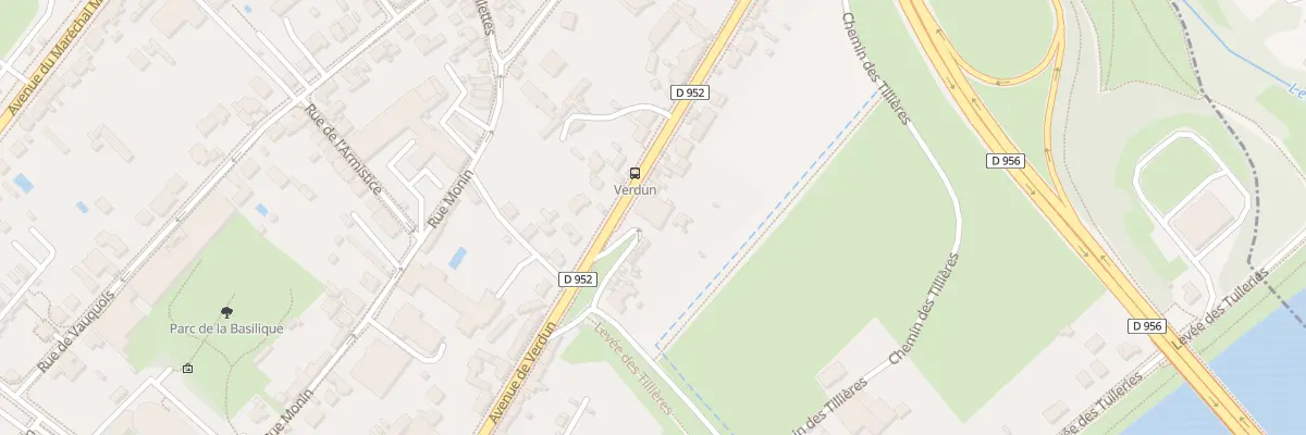 Plan du 85 Av de Verdun à Blois